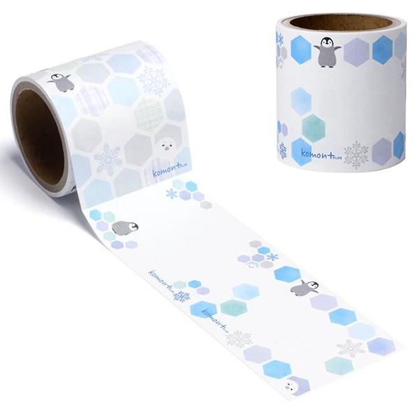 komon＋（PLUS）ロール付箋　南極キッコウ