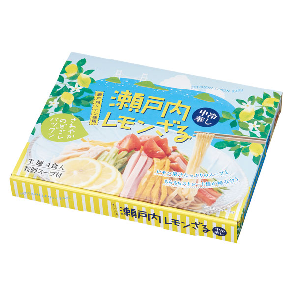 瀬戸内レモンざる冷し中華4食入