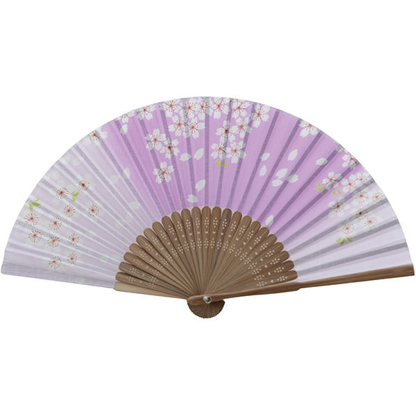婦人用綿扇子 桜 高貴