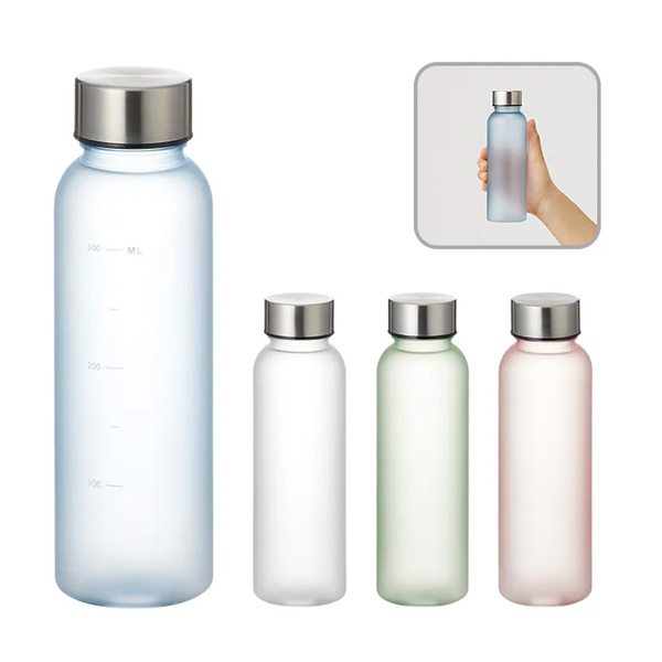sdgsノベルティの目盛り付フロストボトル360ml