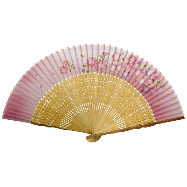 婦人用布扇子 優華 桜