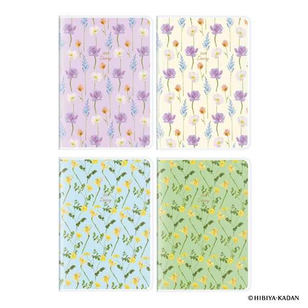 MILL B6 Monthly FLEURS ダイアリー