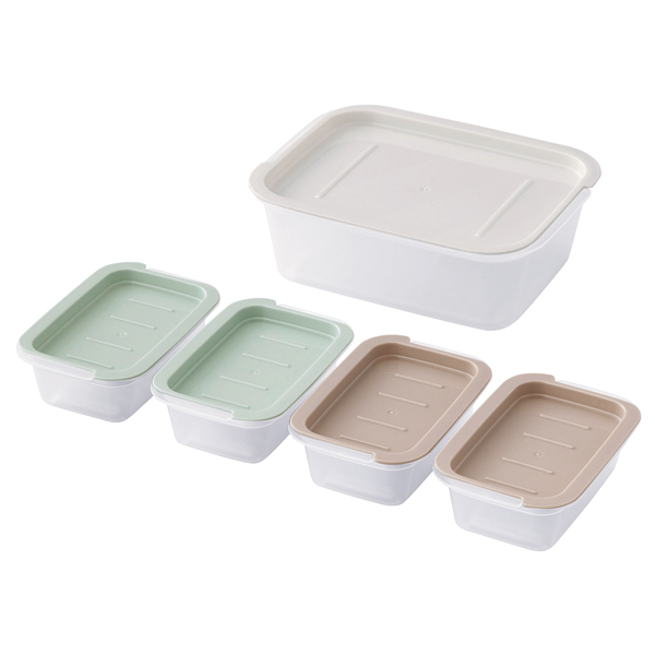 コンパクト収納 保存容器5Pセット