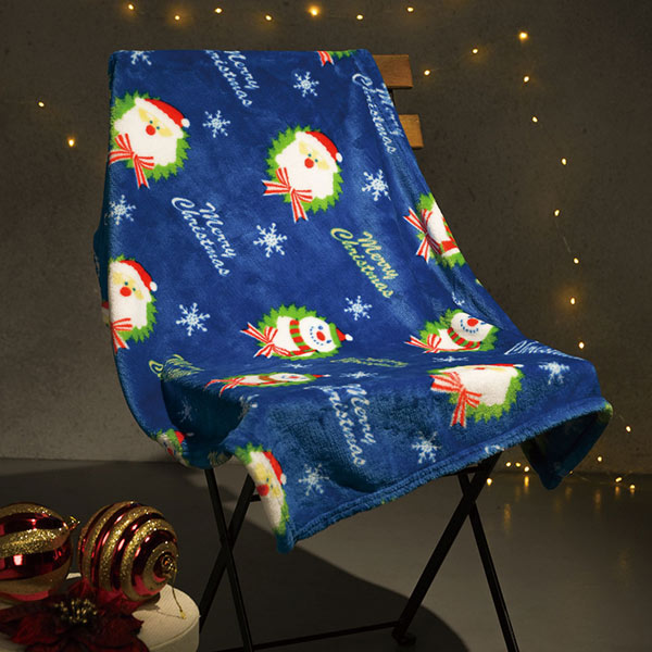 クリスマス ふわふわブランケット