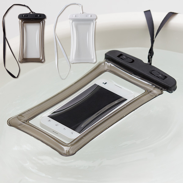 激安販促品の水に浮く 防水スマホケース