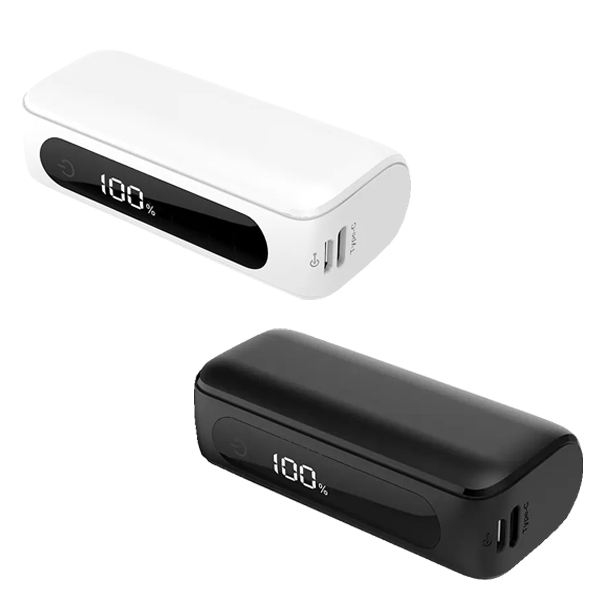 液晶表示付きモバイルバッテリー5000mAh