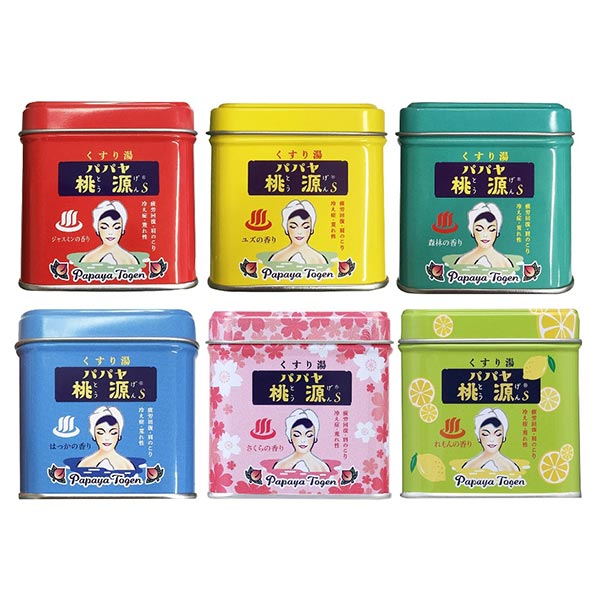 入浴剤 パパヤ桃源 S缶
