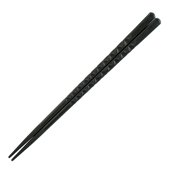 22.6cm亀甲箸黒