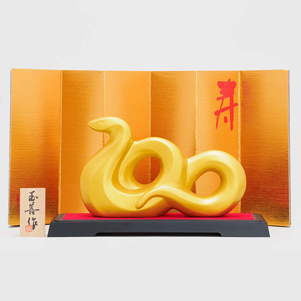 開運の干支 パール金（特大）