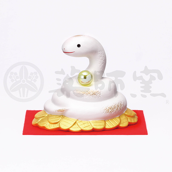 錦彩招福巳（金運来福）