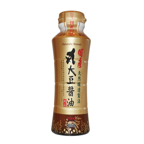 天然醸造製法 国産丸大豆醤油200ml