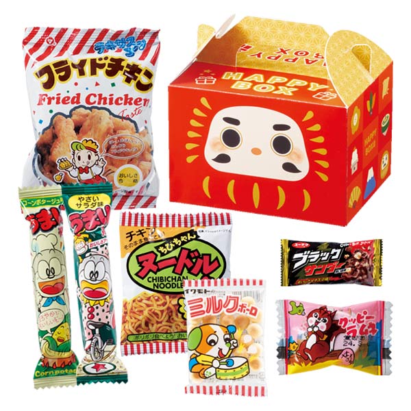 たのしく遊べるお菓子BOX7点セット