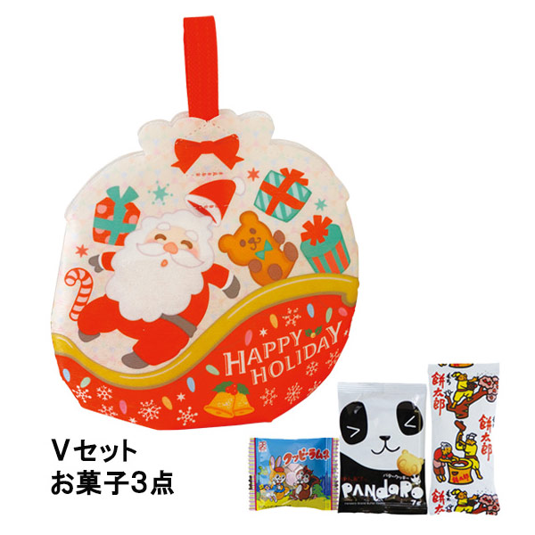 バルーン　ふわっとサンタFP　Vセット（駄菓子3点セット）