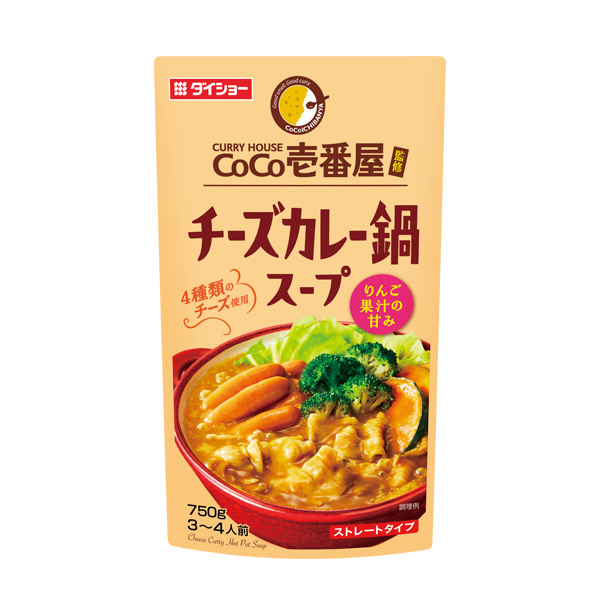 CoCo壱番屋監修鍋スープ チーズカレー味