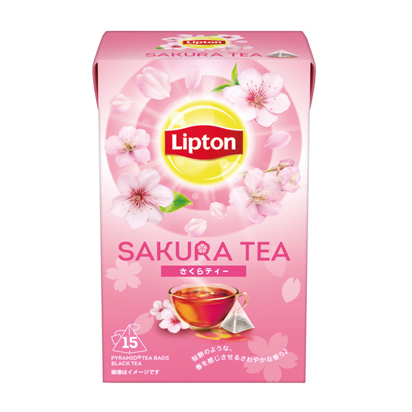 リプトン さくらティーバッグ15袋入