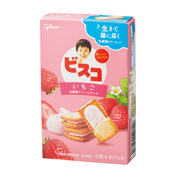ビスコ イチゴ味