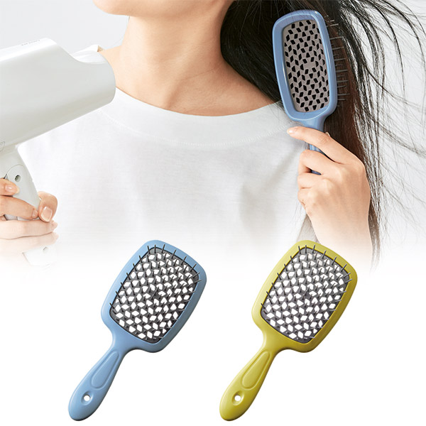 髪にやさしい 速乾ヘアブラシ