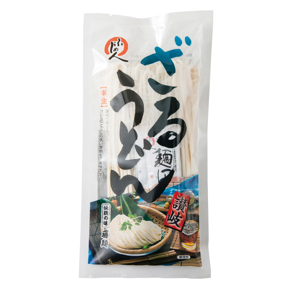 包丁切り 讃岐半生ざるうどん2人前