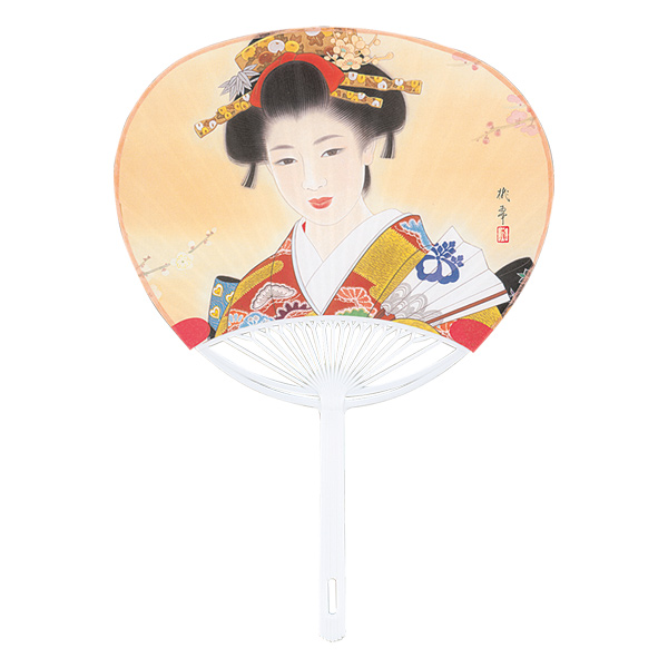 うちわ 美人画・扇子