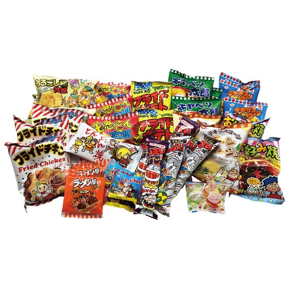 思い出溢れる懐かしの駄菓子屋さんキット