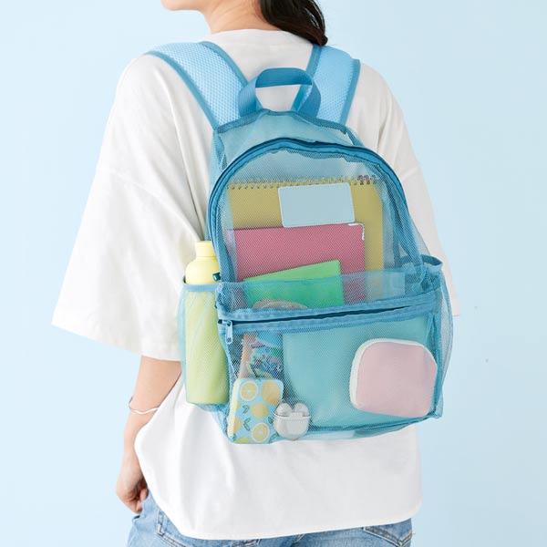 通気性抜群！メッシュリュックサック