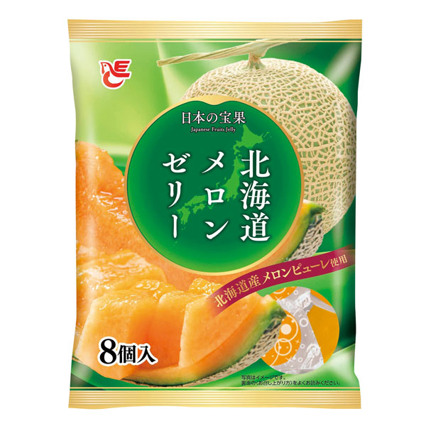 ご当地ゼリー 北海道メロン（8個入）