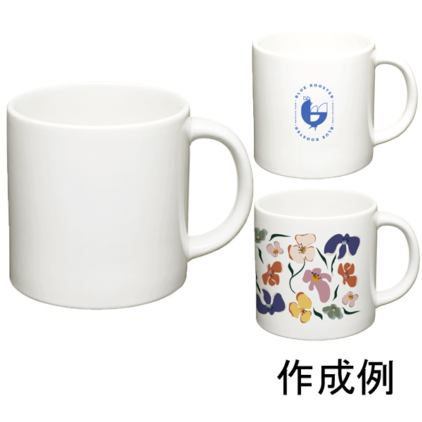 陶器マグ ストレート（S＋） ホワイト