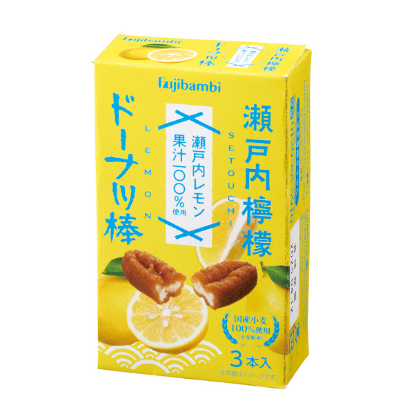 九州銘菓ドーナツ棒3本入 瀬戸内檸檬