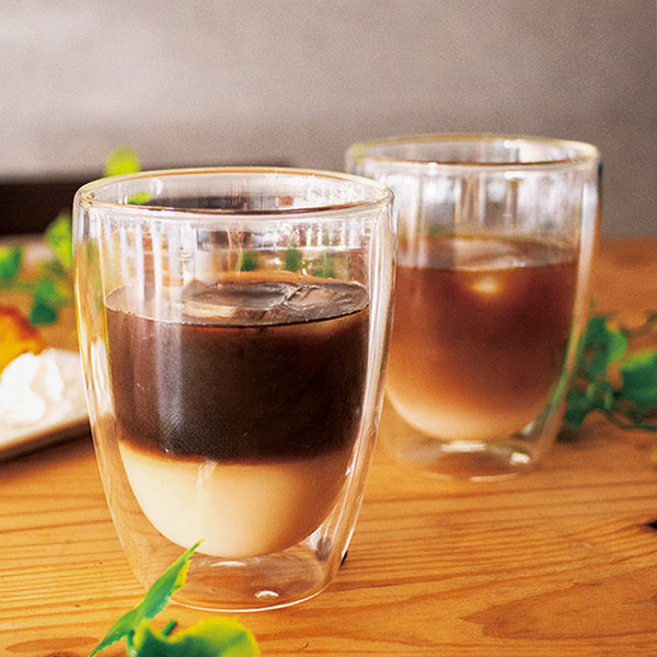 rond ダブルウォールグラス300ml 2P