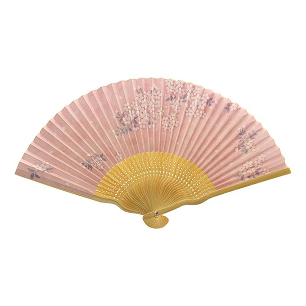 和紙扇子65型35間　桜風（おうか）