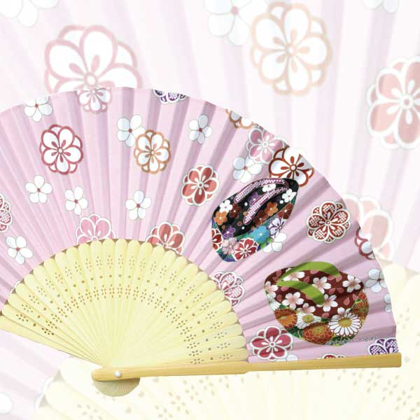 取扱終了｜7寸30間扇子 ぽっくり（白竹片貼り）｜84310｜商品詳細
