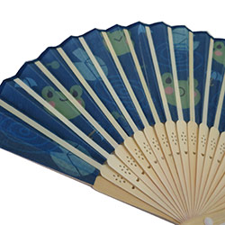 取扱終了｜ミニ扇子15cm かえる｜85707｜商品詳細｜ノベルティ・販促品