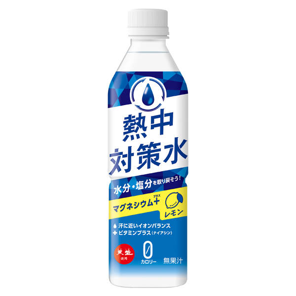 熱中対策水レモン味500ml 1本