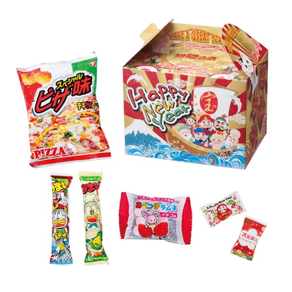 迎春 お菓子ボックス6点