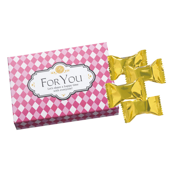 キューブチョコ 4個