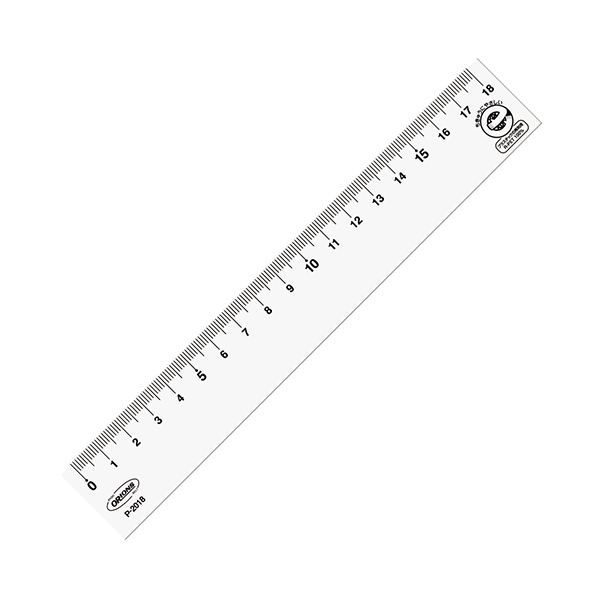 R-PET直線定規 18cm