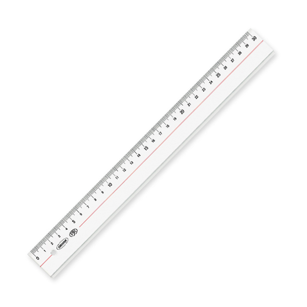 メタクリル直線定規 30cm B