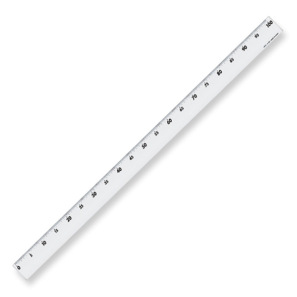 メタクリル直線定規 100cm