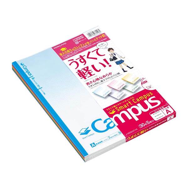 キャンパスノート　まとめ売り キャンパスノート6号30枚5色パック キャンパスノート ノート 大学