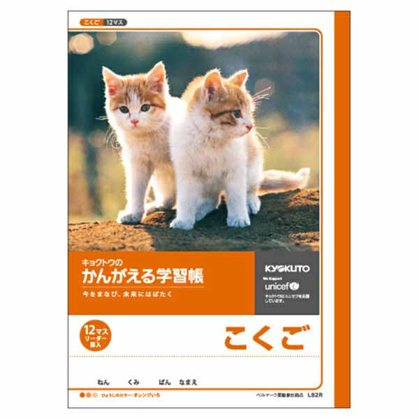 B5 かんがえる学習帳 こくご（12マス）リーダー
