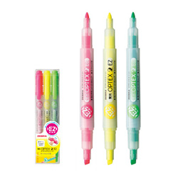 ゼブラ　蛍光オプテックス2 EZ 3色セット