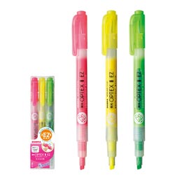 ゼブラ　蛍光オプテックス1 EZ 3色セット
