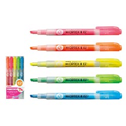 ゼブラ　蛍光オプテックス1 EZ 5色セット