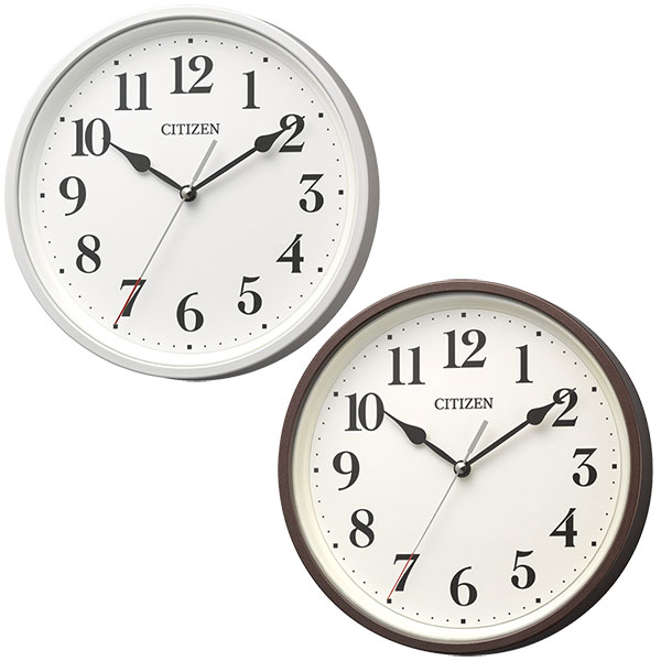 CITIZEN 電波時計 8RZ189-003 白 目覚まし時計 白 8RZ189-003