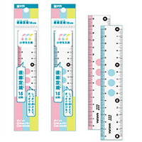 幼稚園・保育園の卒園記念品にはサクラクレパス　小学生文具　直線定規15cm