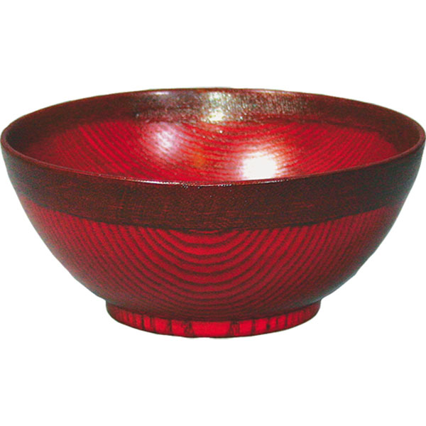 5.0 布貼り鉢 茜