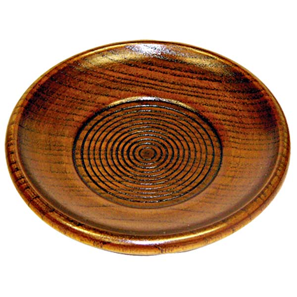3.5 玉渕茶托 目摺り