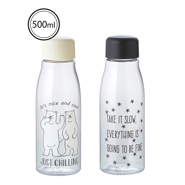クリアスリムボトル 500ml