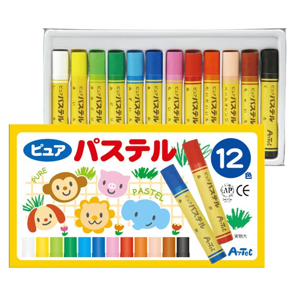 ピュアパステル 12色