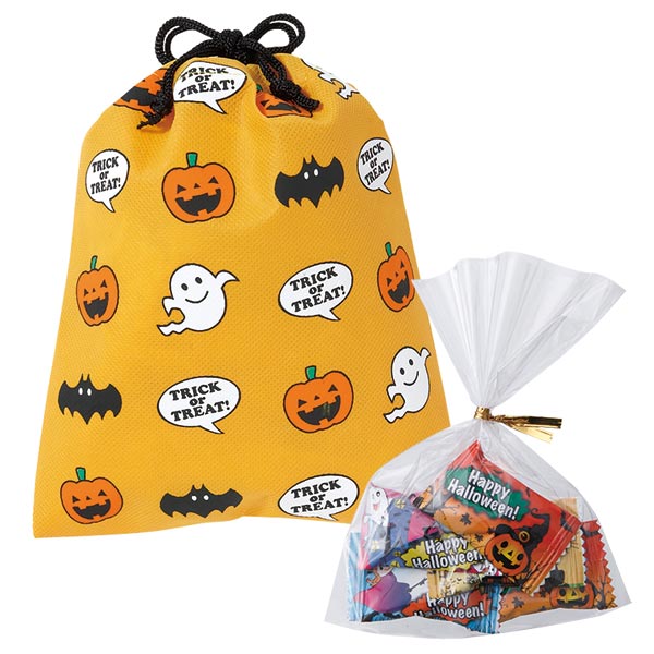 ハロウィン巾着（キャンディ5粒入）